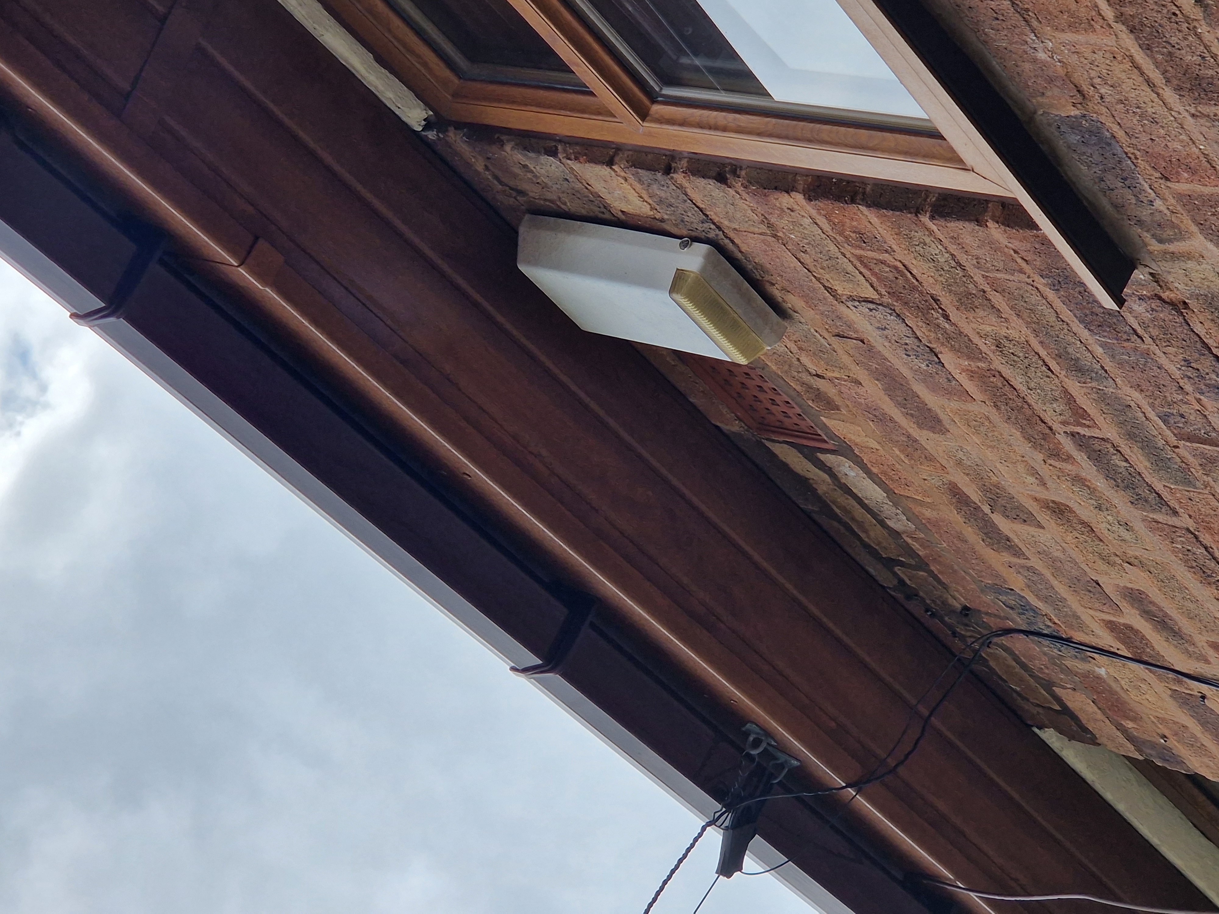 Battened roof part-way through a re-roof