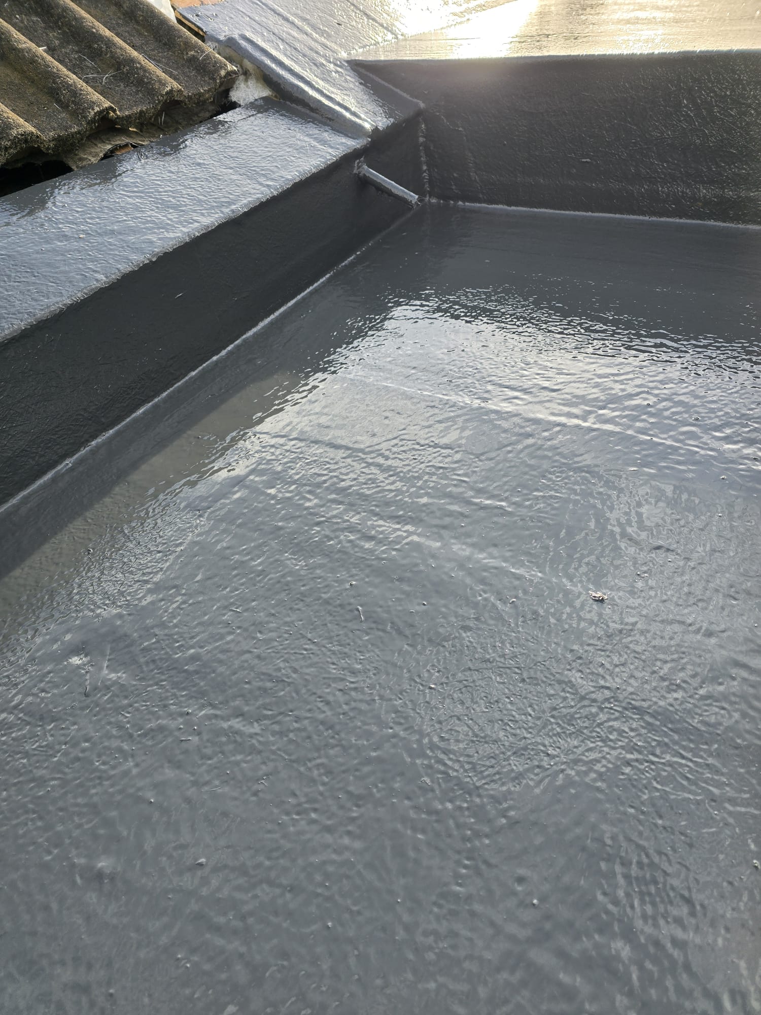 Finished roof and clean guttering on a Birmingham home