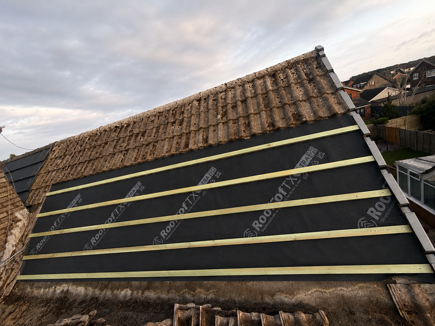 Completed roofing work by AS Property Maintenance, photograph 2