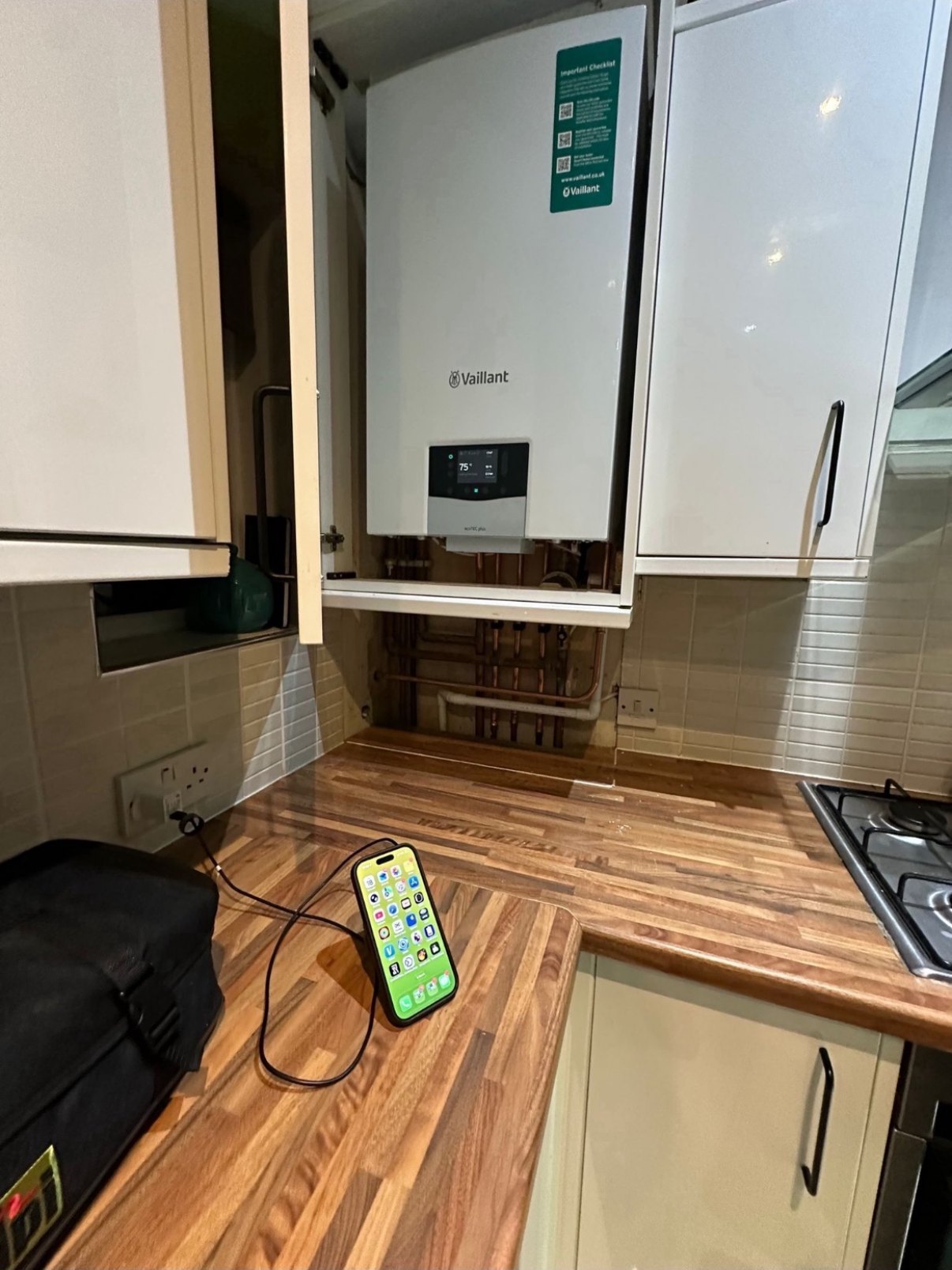 Recent boiler install by Buchanan Gas and Heating, photo 2 of 6