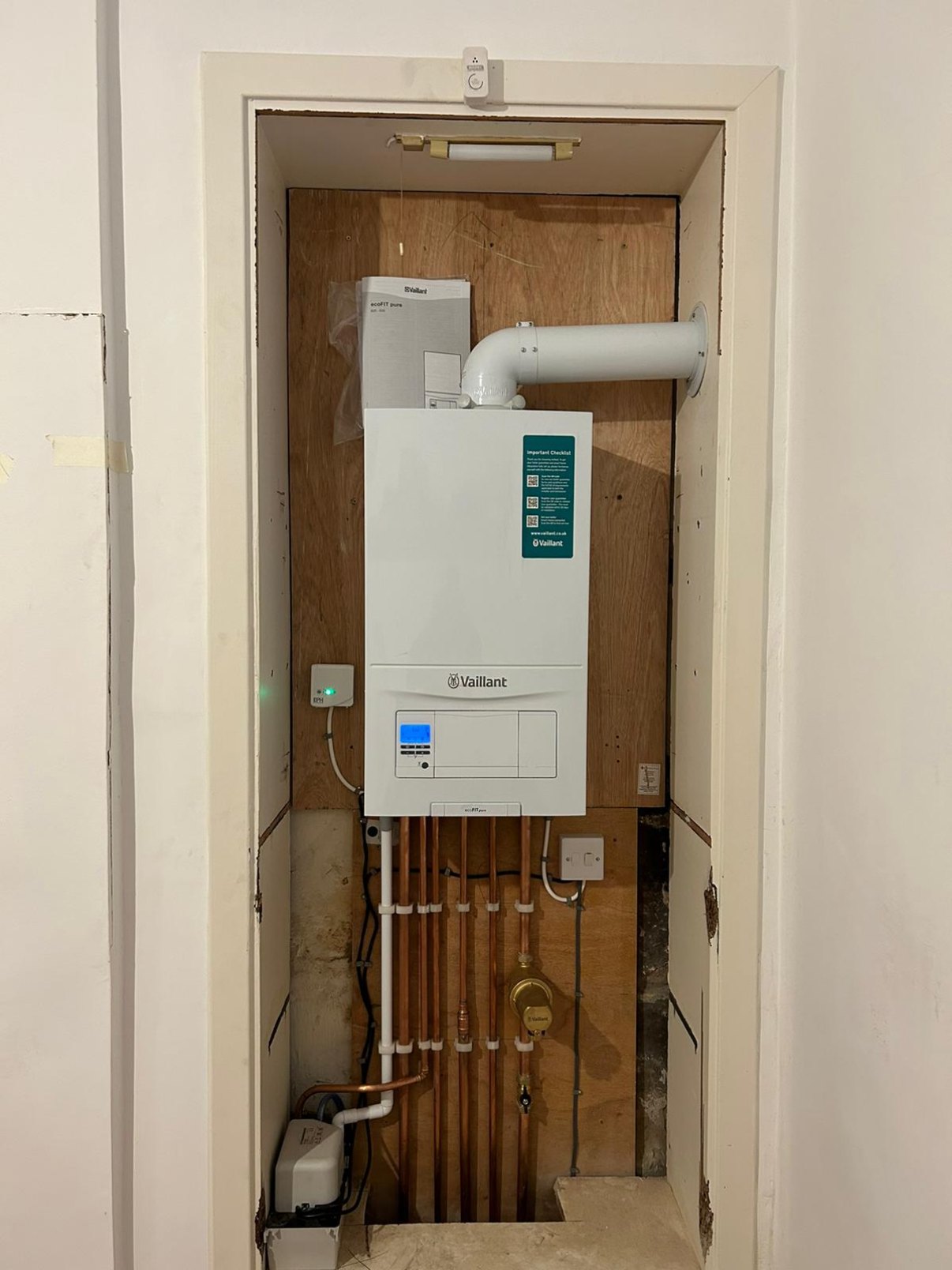 Recent boiler install by Buchanan Gas and Heating, photo 6 of 6
