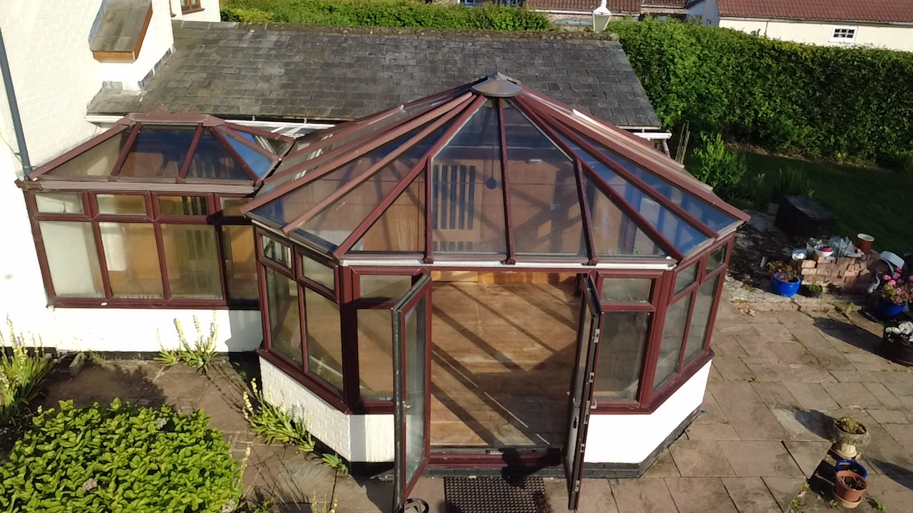 Roof photographed after ASM & Sons Roofing finished the work